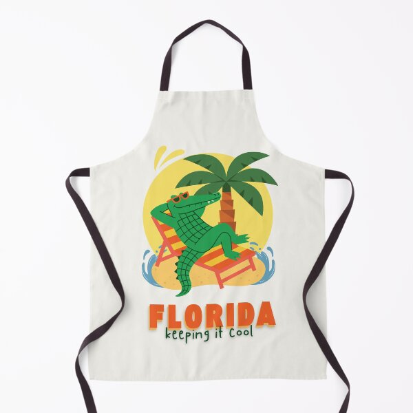 Item preview, Florida Gator Chilling, Relaxing Cool Alligator Retro designed and sold by arowh.