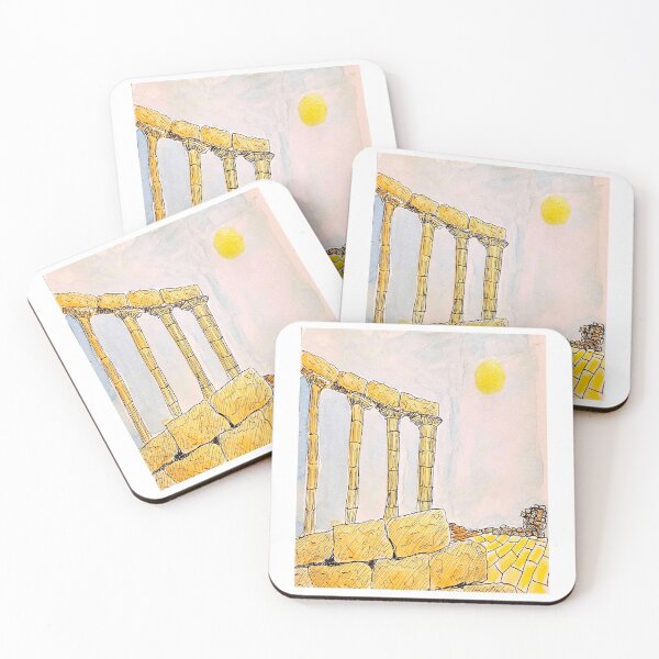Item preview, Sun over Cape Sounion, Greece designed and sold by frankuffmann.