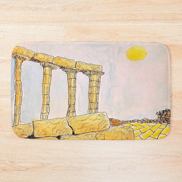 Item preview, Sun over Cape Sounion, Greece designed and sold by frankuffmann.
