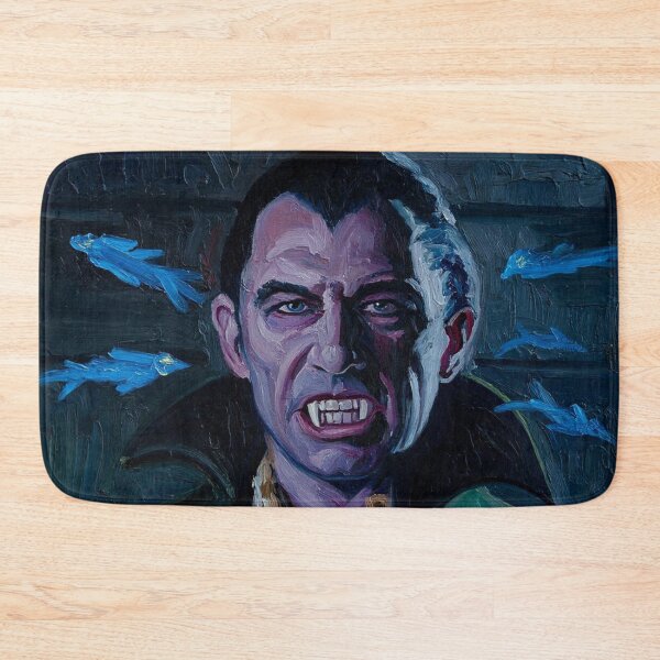 Item preview, Evil Vampire Dracula Haunted House Creepy Portrait all art Halloween designed and sold by Vintage Designs +.