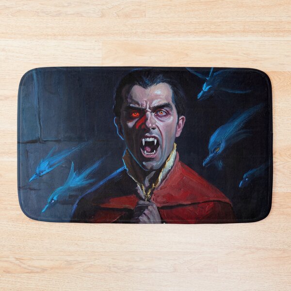 Item preview, Evil Vampire Dracula Haunted House Creepy Portrait all art Halloween designed and sold by Vintage Designs +.
