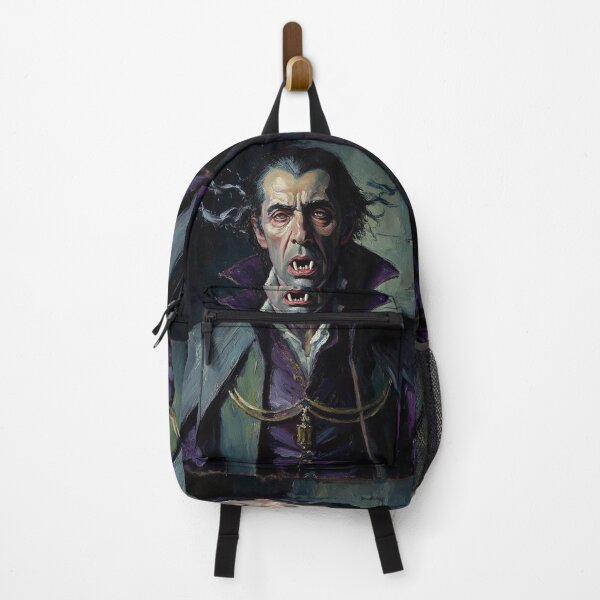 Item preview, Evil Vampire Dracula Haunted House Creepy Portrait all art Halloween designed and sold by Vintage Designs +.