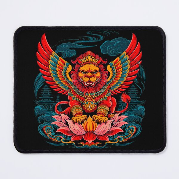 Item preview, Mythical Balinese Winged Lion designed and sold by maseno.