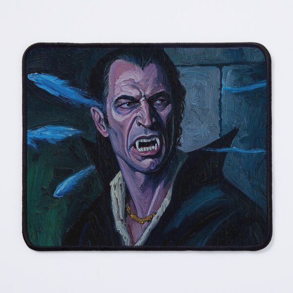 Item preview, Evil Vampire Dracula Haunted House Creepy Portrait all art Halloween designed and sold by Vintage Designs +.