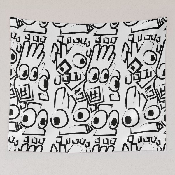 Item preview, Fragmented Faces – Brut Art designed and sold by pinovolpino.