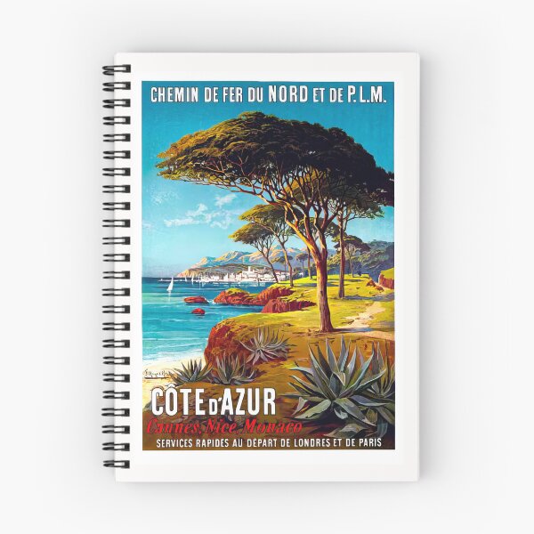 Item preview,  Vintage Cote d AzureTravel poster designed and sold by stevepaint.
