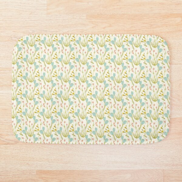 Item preview, Blue Daisy Garden – Fresh Floral Pattern designed and sold by Plumeriito.