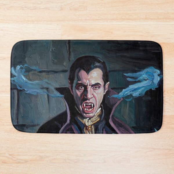 Item preview, Evil Vampire Dracula Haunted House Creepy Portrait all art Halloween designed and sold by Vintage Designs +.