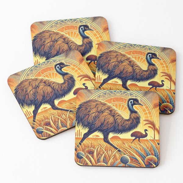 Item preview, Emu Art #4 | Emu Lovers designed and sold by ksgraphics222.