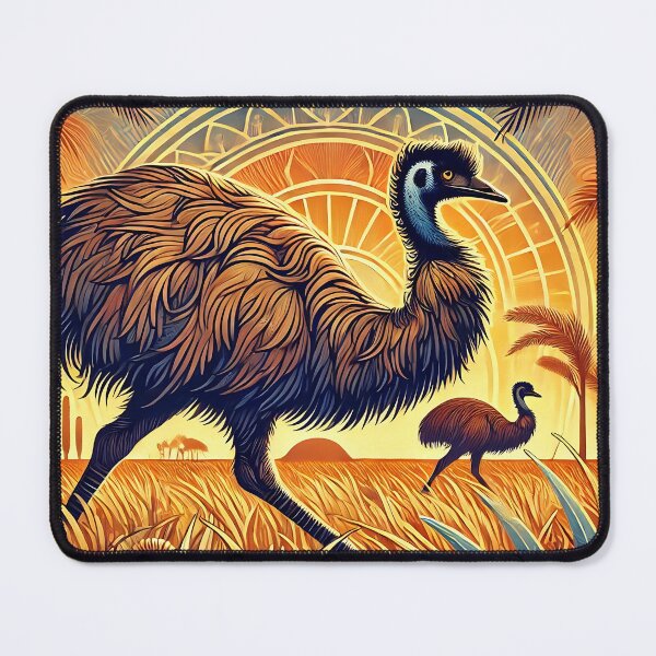 Item preview, Emu Art #4 | Emu Lovers designed and sold by ksgraphics222.