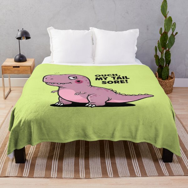 Item preview, Dino Sore A Hilarious Cartoon Dinosaur In Pain designed and sold by SurrealArtSzysz.