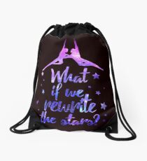Greatest Showman Rewrite The Stars Drawstring Bag