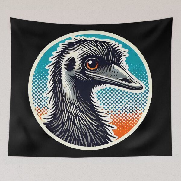 Item preview, Emu Art #5 | Emu Lovers designed and sold by ksgraphics222.