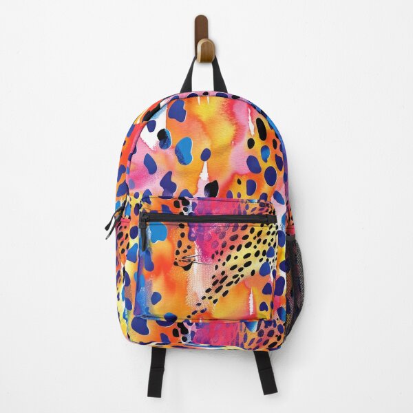 Item preview, Colorful Leopard Print Watercolor – Abstract Animal Pattern designed and sold by miamakescolors.
