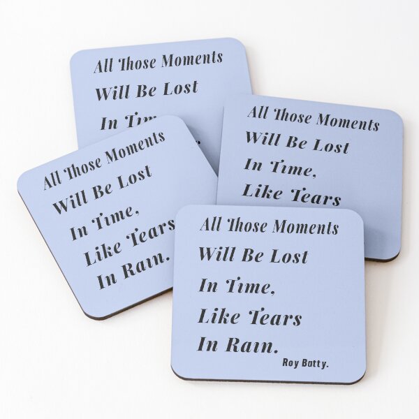 Item preview, Tears in Rain Text Design 2 designed and sold by DigitalandPhoto.