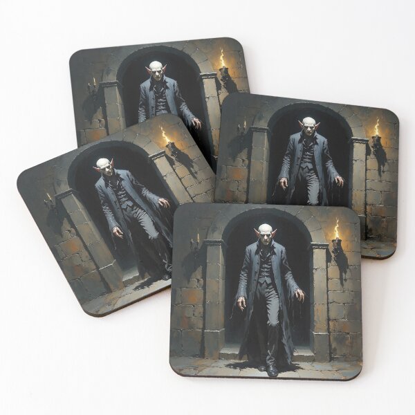 Item preview,  Nosferatu the Vampire vintage style halloween illustration designed and sold by Vintage Designs +.