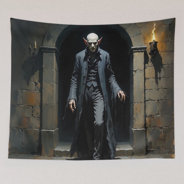 Item preview,  Nosferatu the Vampire vintage style halloween illustration designed and sold by Vintage Designs +.
