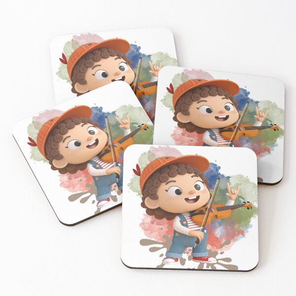 Item preview, Joyful Kid Playing Violin with Passion designed and sold by ChenEngEng.