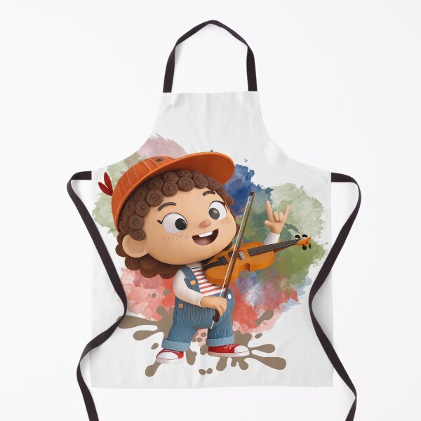 Item preview, Joyful Kid Playing Violin with Passion designed and sold by ChenEngEng.