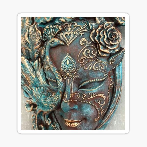 Item preview, Patina Mask designed and sold by ballerinafins.
