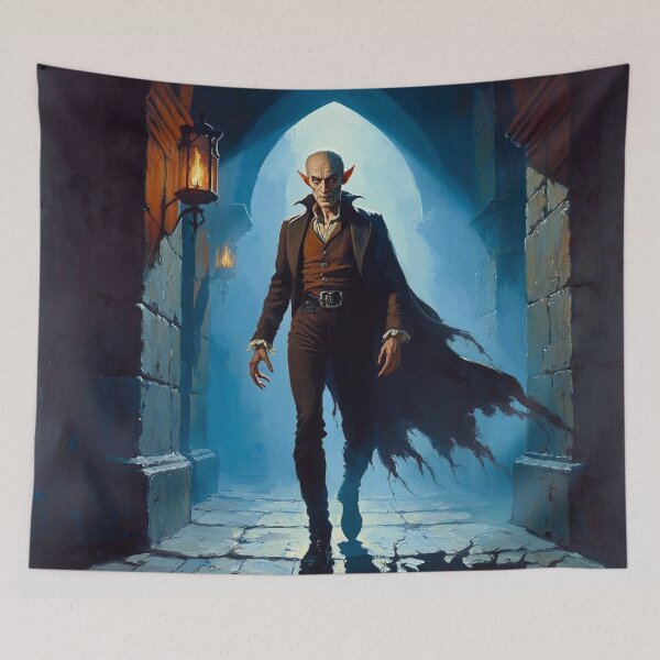 Item preview,  Nosferatu the Vampire vintage style halloween illustration designed and sold by Vintage Designs +.