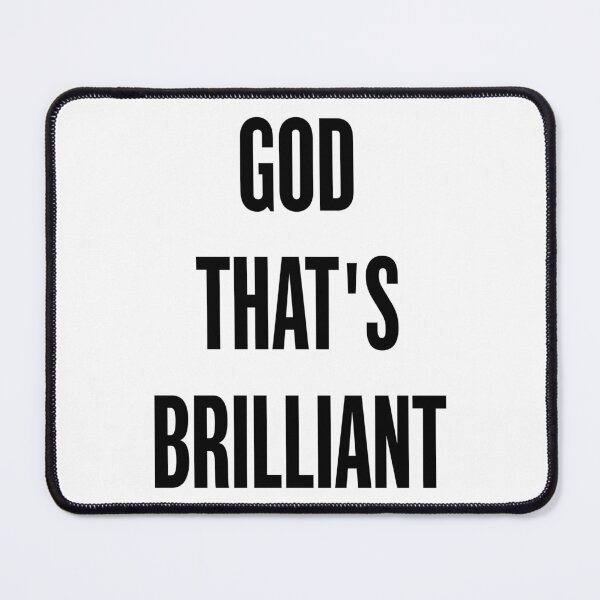 Item preview, God That's Brilliant Black designed and sold by EmilyCostume.