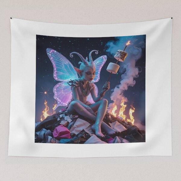 Item preview, Dumpster Fire Fairy designed and sold by Zazeyy.