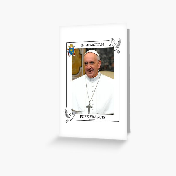 Item preview, Pope Francis Memorial designed and sold by aoroonn.