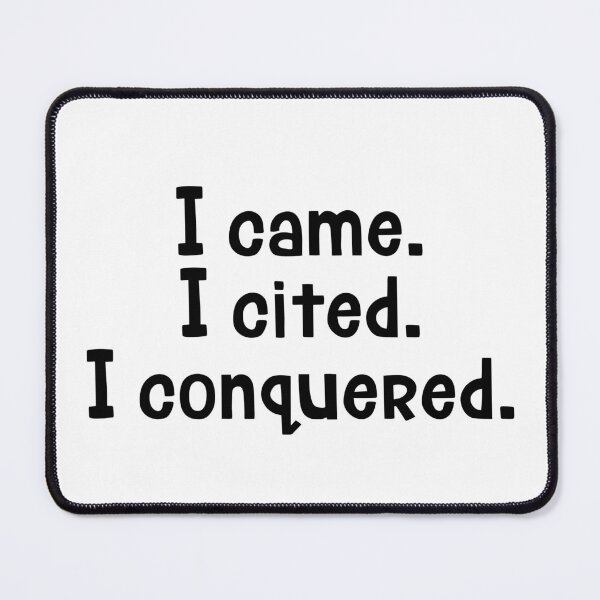 Item preview, I Came. I Cited. I Conquered. designed and sold by Digital Teaching 101.