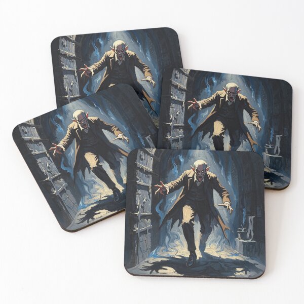 Item preview,  Nosferatu the Vampire vintage style halloween illustration designed and sold by Vintage Designs +.