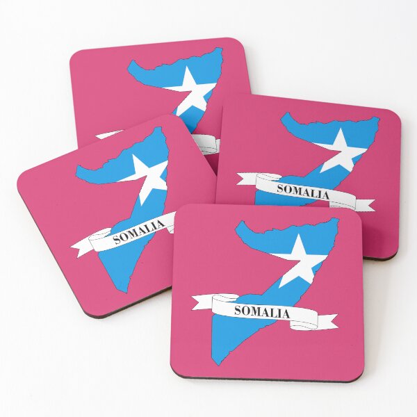 Item preview, Flag map of Somalia designed and sold by visual adventures.