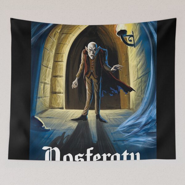 Item preview,  Nosferatu the Vampire vintage style halloween illustration designed and sold by Vintage Designs +.
