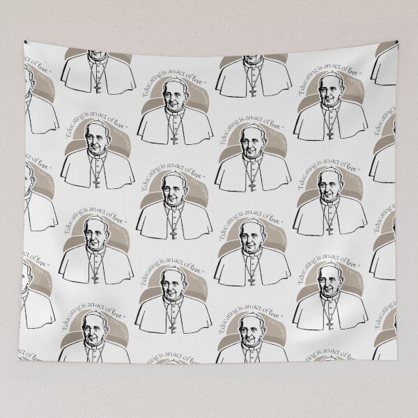 Item preview, Educating is an Act of Love Pope Francis designed and sold by aoroonn.