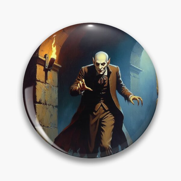 Item preview, Nosferatu the Vampire vintage style halloween illustration designed and sold by Vintage Designs +.