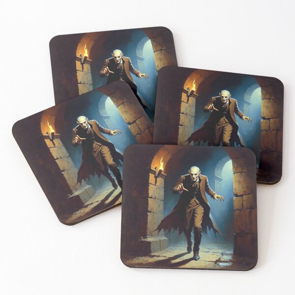 Item preview, Nosferatu the Vampire vintage style halloween illustration designed and sold by Vintage Designs +.