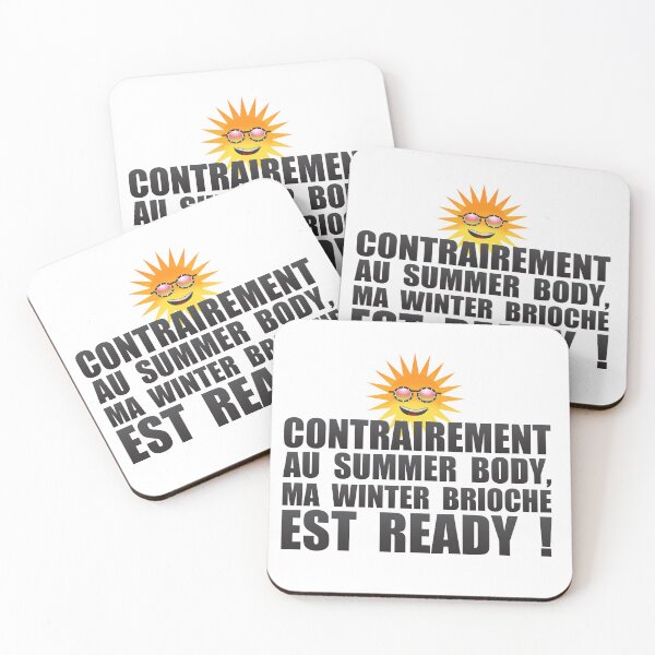 Item preview, summer body winter brioche ready humor sun joke quote slogans designed and sold by Achille3777.