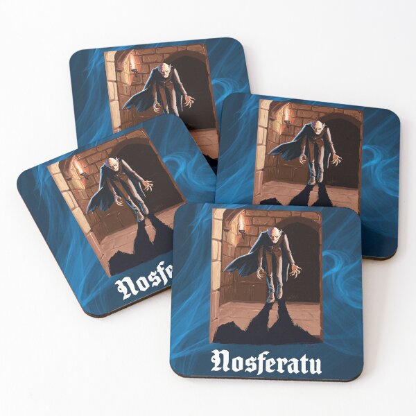 Item preview, Nosferatu the Vampire vintage style halloween illustration designed and sold by Vintage Designs +.