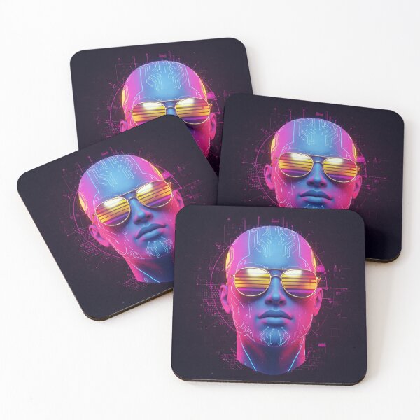 Item preview, Synthwave Vision T-Shirt designed and sold by Deadlyhal.