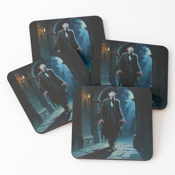 Item preview,  Nosferatu the Vampire vintage style halloween illustration designed and sold by Vintage Designs +.