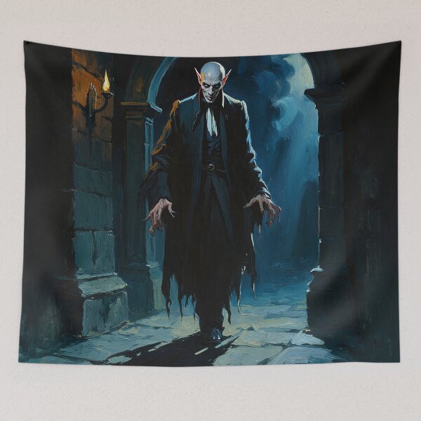Item preview,  Nosferatu the Vampire vintage style halloween illustration designed and sold by Vintage Designs +.
