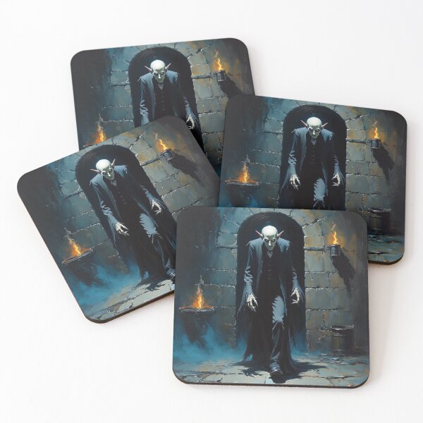 Item preview,  Nosferatu the Vampire vintage style halloween illustration designed and sold by Vintage Designs +.