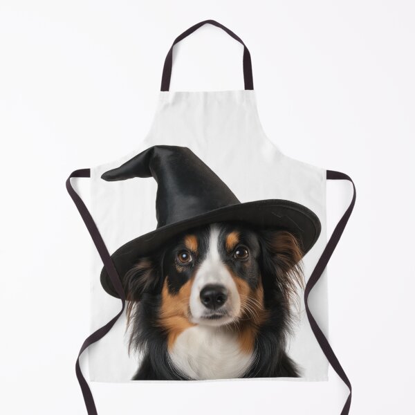 Item preview, Kooikerhondje dog Wearing Halloween Witch Hat designed and sold by LazyOwlStore.