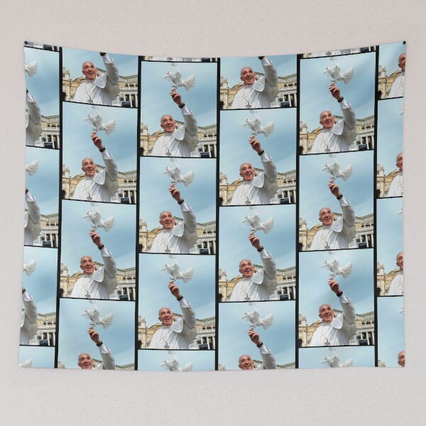 Item preview, Pope Francis And The Dove designed and sold by aoroonn.