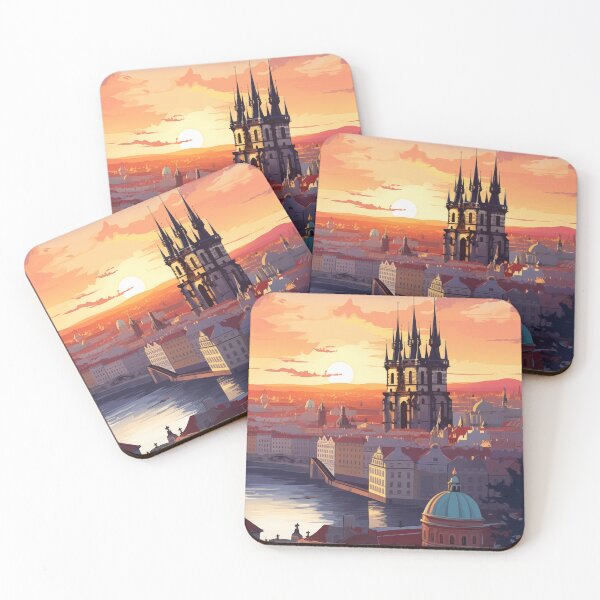 Item preview, Twilight Over Týn Church designed and sold by Anuchartl.