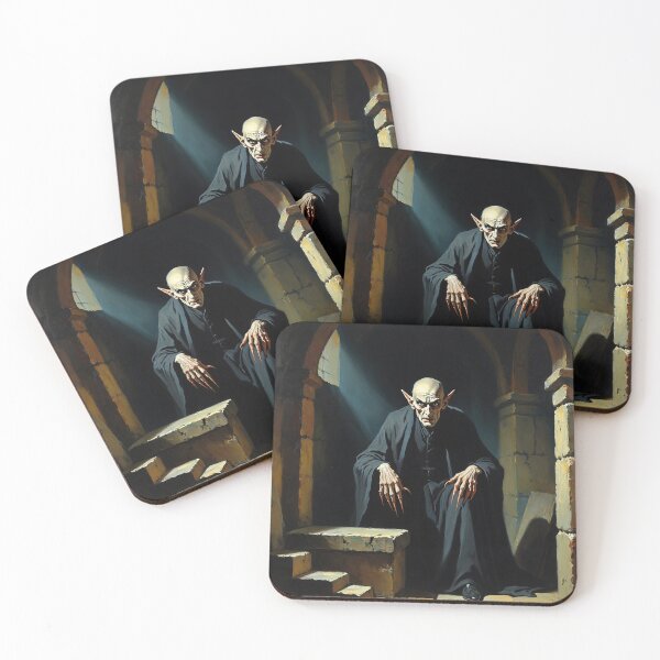 Item preview,  Nosferatu the Vampire vintage style halloween illustration designed and sold by Vintage Designs +.