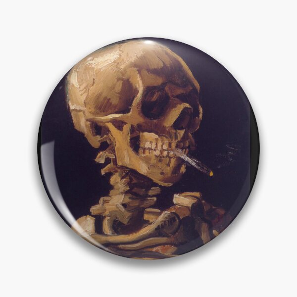 Item preview, Vincent Van Gogh's 'Skull with a Burning Cigarette'  designed and sold by Classic Visions Gallery.