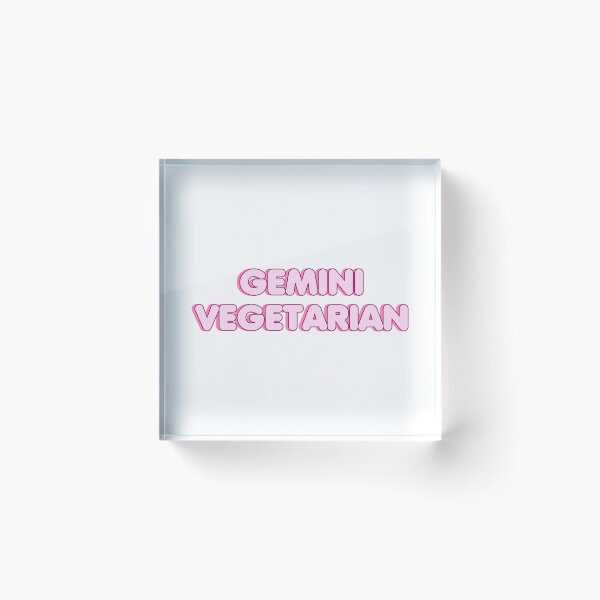 Item preview, gemini vegetarian  designed and sold by designing01Ar3.