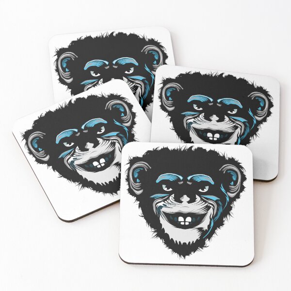 Item preview, monkey head chimpanzee macaque drawing designed and sold by Achille3777.