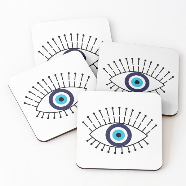 Item preview, Modern Evil Eye Mediterranean Pattern designed and sold by HotHibiscus.