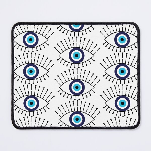Item preview, Modern Evil Eye Mediterranean Pattern designed and sold by HotHibiscus.